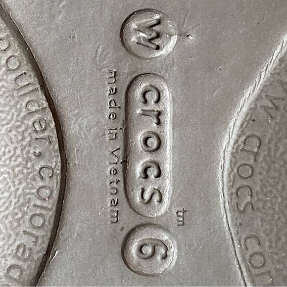 Womens 6 Crocs Kadee Flats Brown TSS0681 - Picture 8 of 8